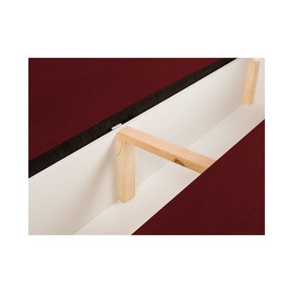 Červená rozkládací třímístná pohovka Melart Frederic-image-4