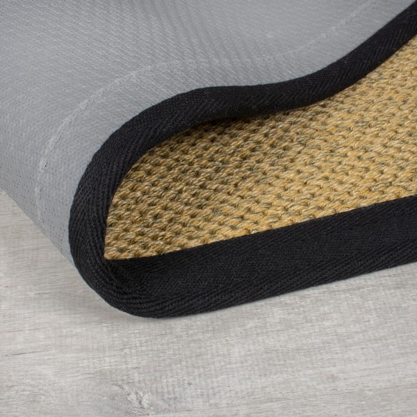 Vnitřní a venkovní koberec v černé a světle hnědé barvě 120x170 cm Sisal Look – Flair Rugs-image-2