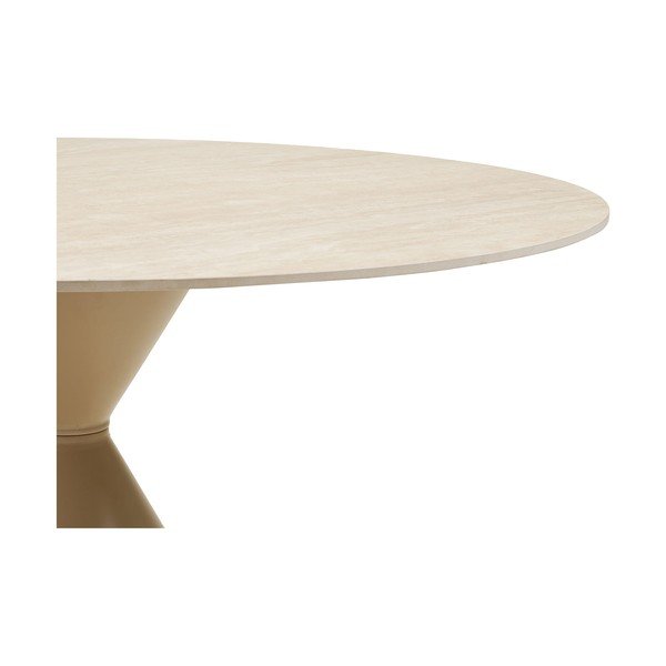 Kulatý jídelní stůl s keramickou deskou ø 120 cm Annecy – House Nordic-image-4