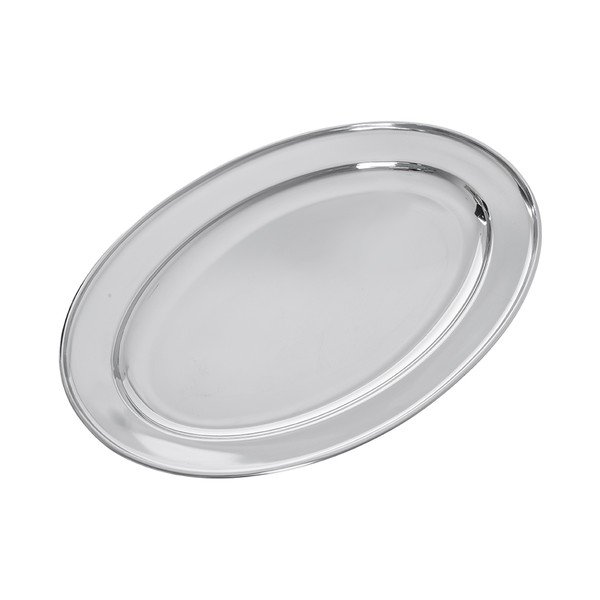 Servírovací tác z nerezové oceli 23x34,5 cm – Orion