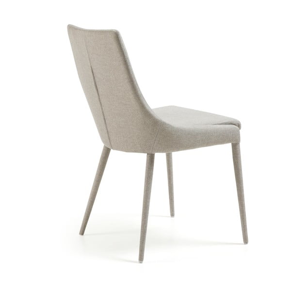 Šedá jídelní židle Kave Home Fabric-image-2