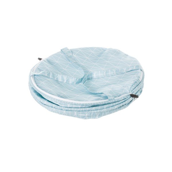 Modrý koš na prádlo Unimasa Bobby, Ø 40 cm-image-1