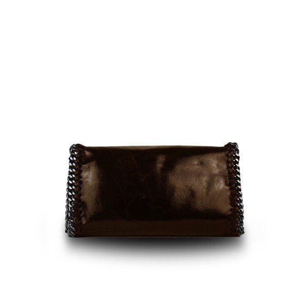 Tmavě hnědá kabelka z pravé kůže JOHN FISH Lov-image-2