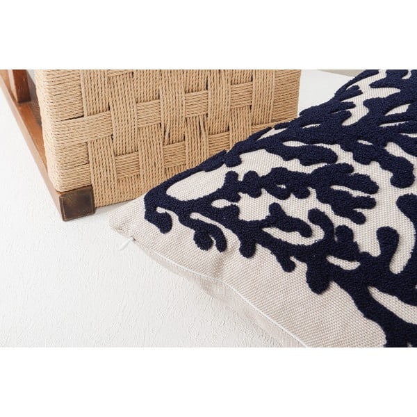 Lněný dekorační polštář 43x43 cm Mercan – Mioli Decor-image-4