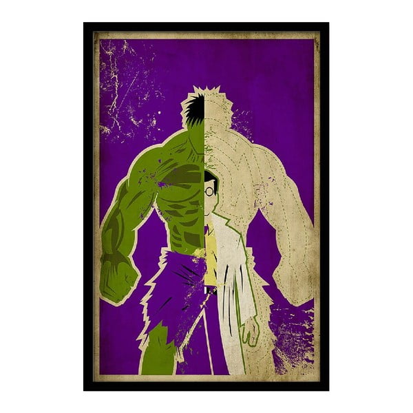 Plakát Double Hulk, 35x30 cm