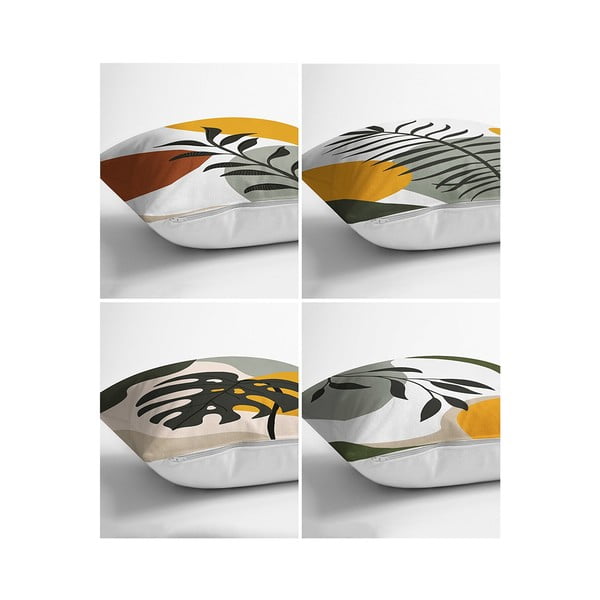 Povlaky na polštáře v sadě 4 ks 43x43 cm - Minimalist Cushion Covers-image-1