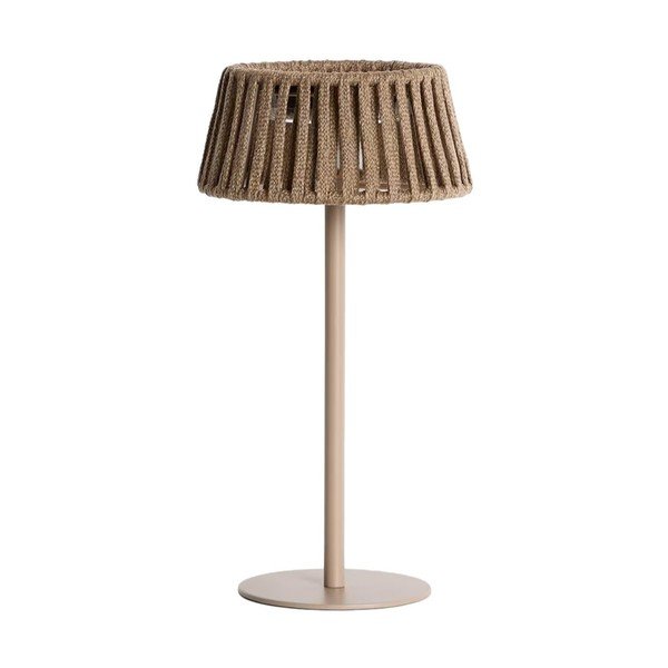 LED stolní /přenosné solární venkovní svítidlo (výška 30 cm) Aldet – Kave Home