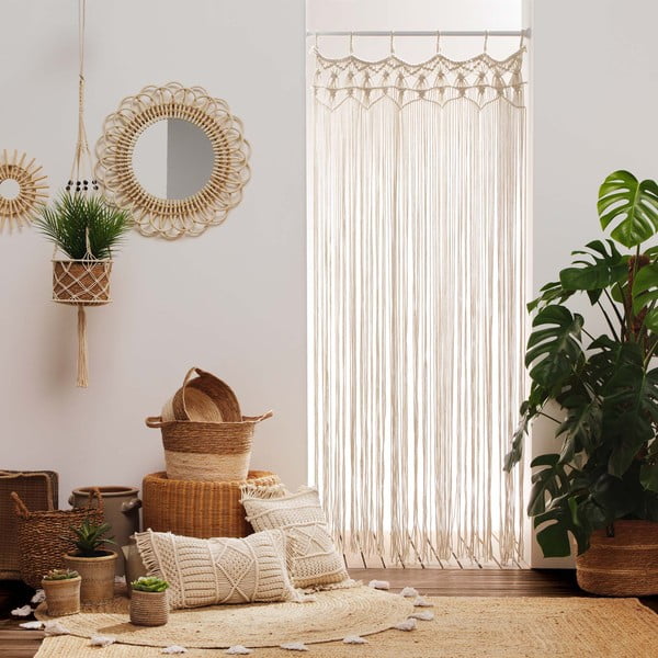 Dekorační polštář 40x40 cm Macralina – douceur d'intérieur-image-1