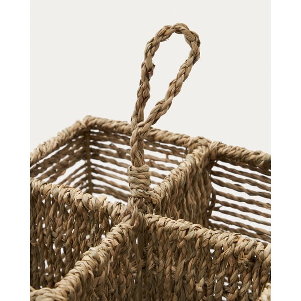 Stojan na kuchyňské náčiní z mořské trávy Tossa – Kave Home-image-4