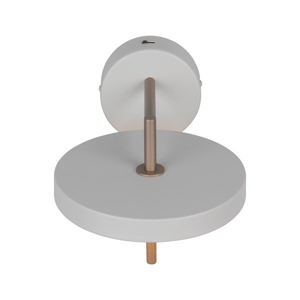 Slonovinové LED nástěnné svítidlo s ohybatelnou konstrukcí/stmívatelné ø 20 cm Keaton – Trio-image-3