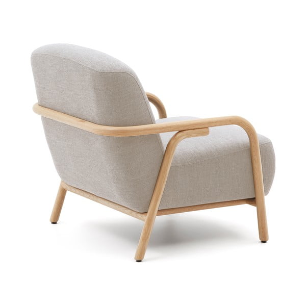 Béžové křeslo Sylo – Kave Home-image-3