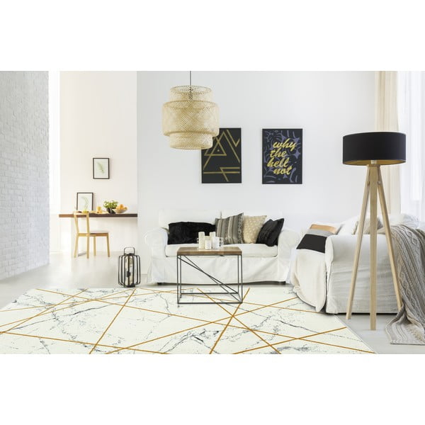 Bílý koberec 133x190 cm Soft – FD-image-1