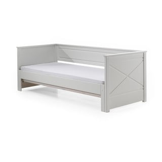 Bílá dětská vysouvací postel Vipack Pino, 90 x 200 cm