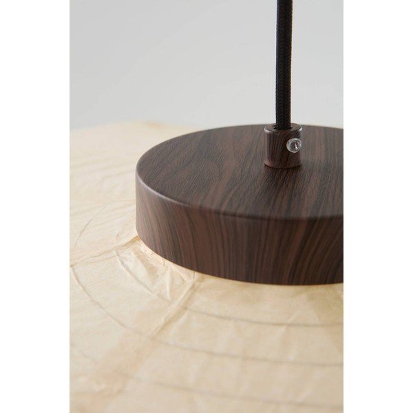 Béžové papírové závěsné svítidlo ø 60 cm Siv – Jotex-image-4