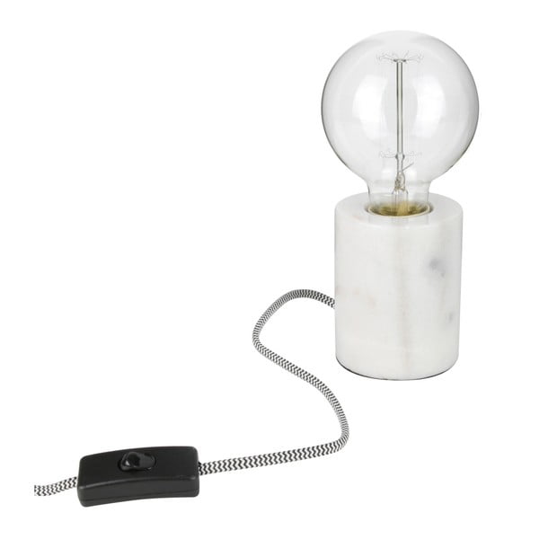 Bílá stolní lampa Le Studio Carrare Tube Lamp