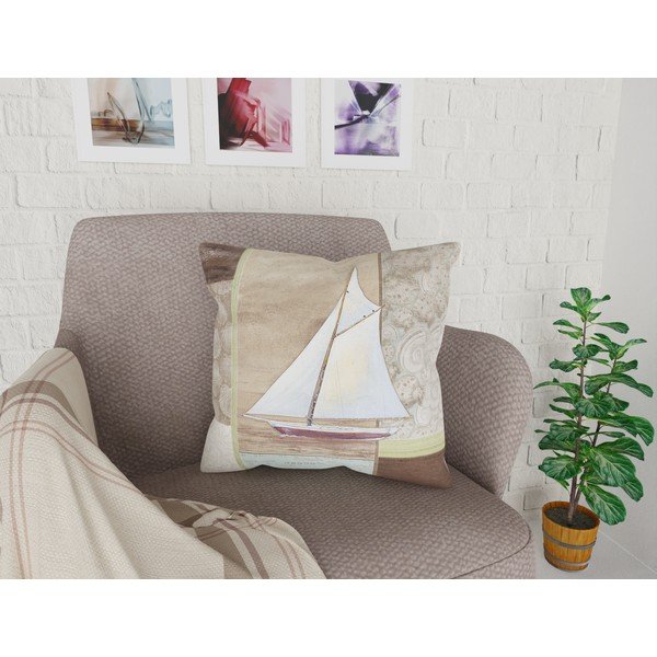 Povlak na polštář Vitaus Boat, 43 x 43 cm-image-1