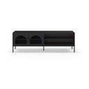Černý TV stolek 160x50 cm Diora – Marckeric
