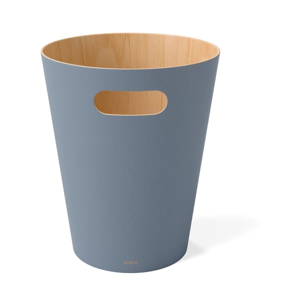 Modrý odpadkový koš 7,5 l Woodrow – Umbra