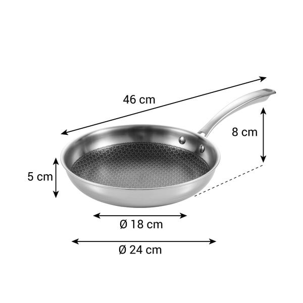 Ocelová pánev ø 24 cm SteelCraft – Tescoma-image-2