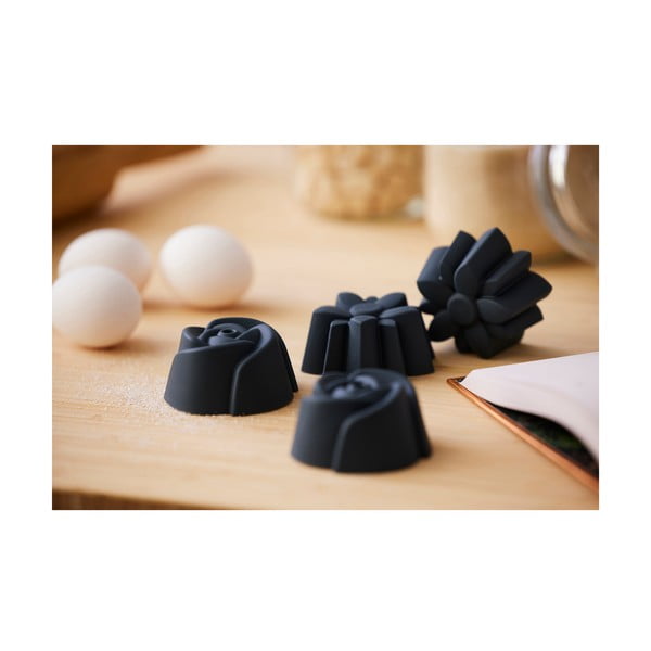 Silikonové formy na pečení muffinů v sadě 6 ks Rose – Blomsterbergs-image-4