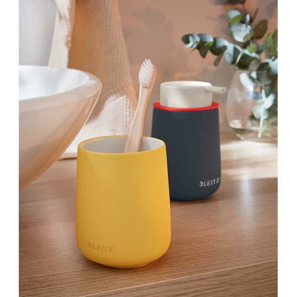 Žlutý keramický kelímek na tužky Leitz Cosy-image-3