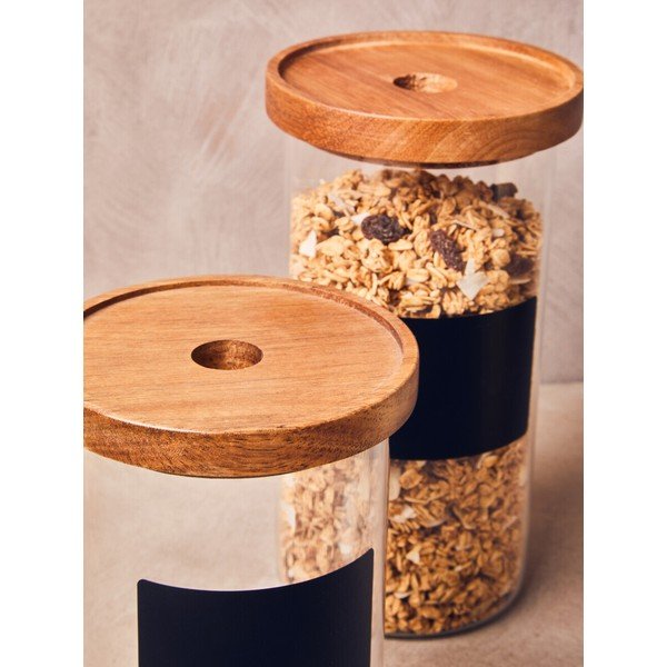 Skleněná dóza na potraviny Tromso – Premier Housewares-image-2