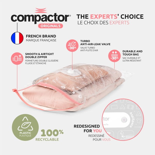 Vakuové pytle v sadě 3 ks Space Save M/L – Compactor-image-3