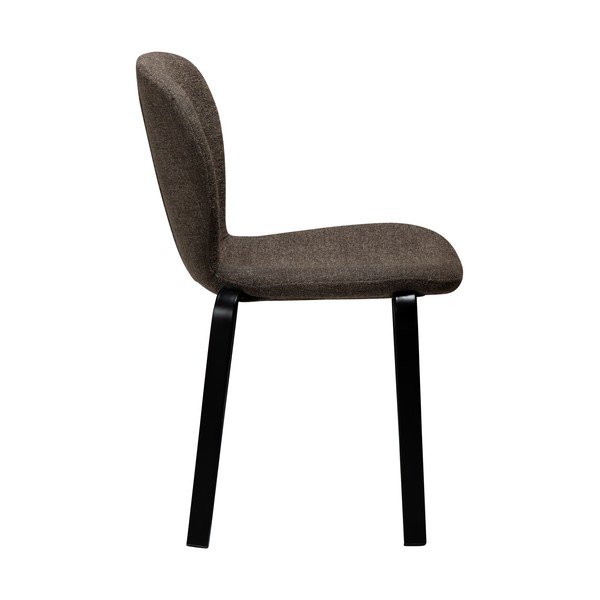 Hnědá čalouněná jídelní židle Heap – DAN-FORM Denmark-image-2