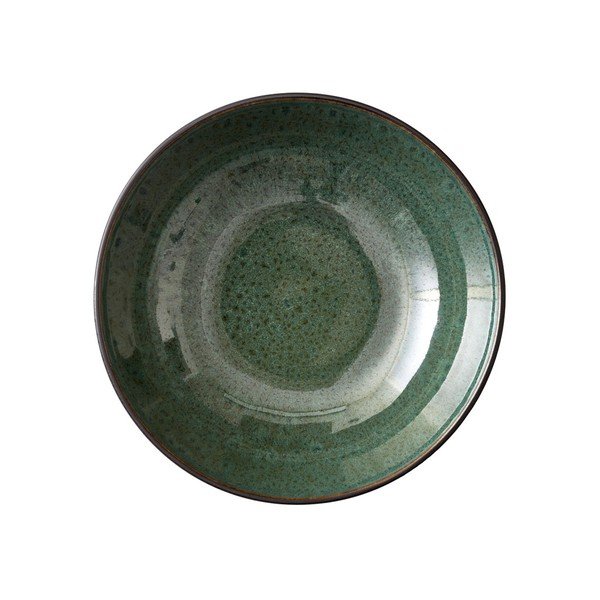 Zelená/černá mísa z kameniny ø 30 cm Gastro Green/Black – Bitz-image-3