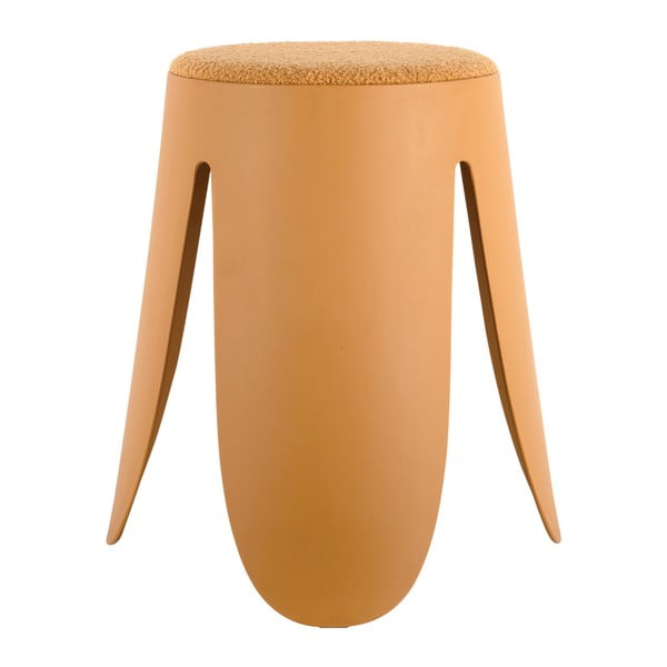 Okrově žlutá plastová stolička Savor   – Leitmotiv