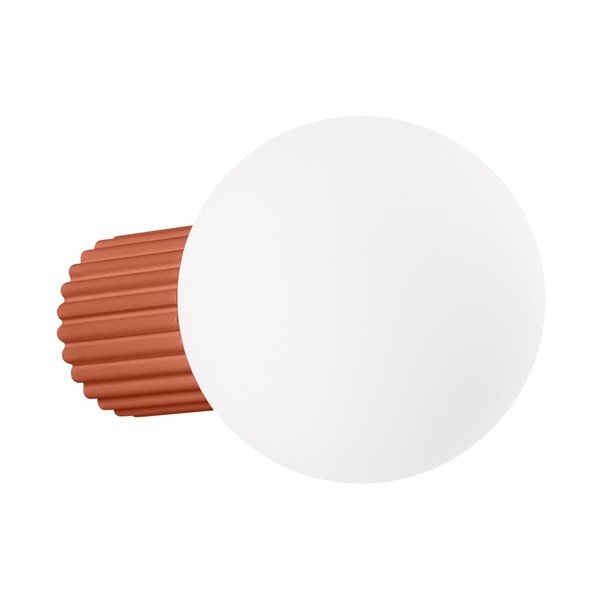 Oranžové nástěnné svítidlo ø 12 cm Orbital – Sollux