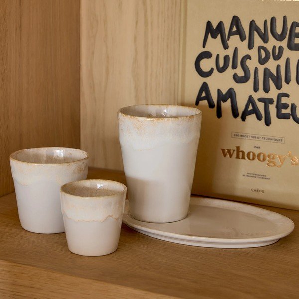 Bílý kameninový podšálek Grespresso – Costa Nova-image-1