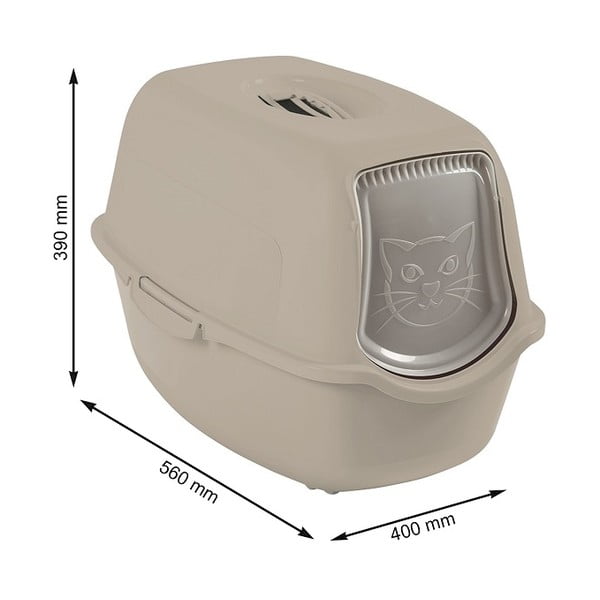 Kočičí záchod 56x40 cm Eco Bailey - Rotho-image-1