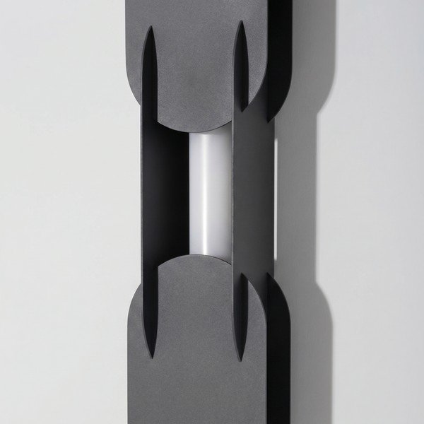 Černé kovové LED nástěnné svítidlo CHAIN – Thoro-image-3