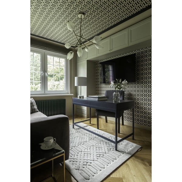 Světle šedý vlněný koberec 160x230 cm Dive – Agnella-image-2