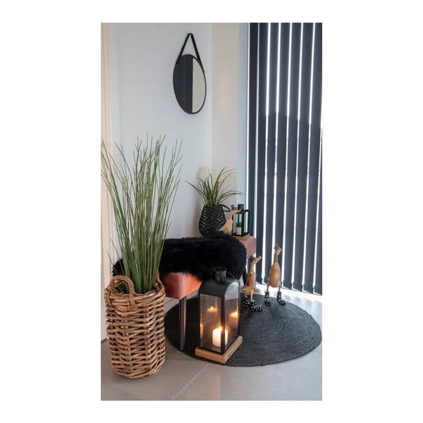 Černá ovčí kožešina House Nordic-image-2