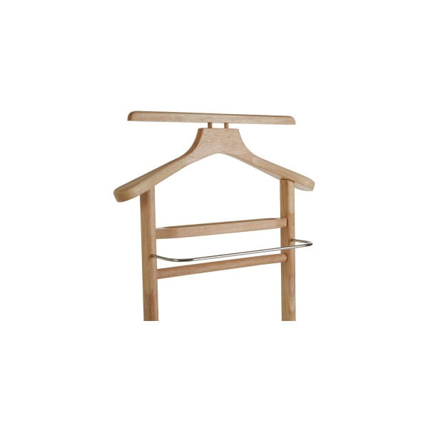 Němý sluha z kaučukového dřeva v přírodní barvě – Premier Housewares-image-3