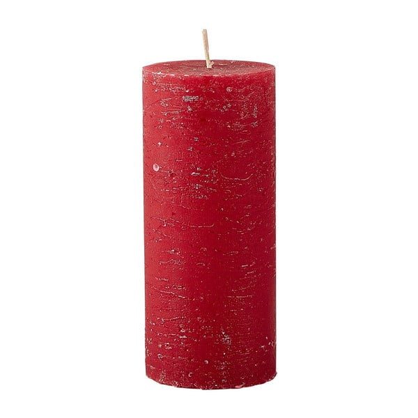 Červená svíčka KJ Collection Konic, ⌀ 6 x 14 cm