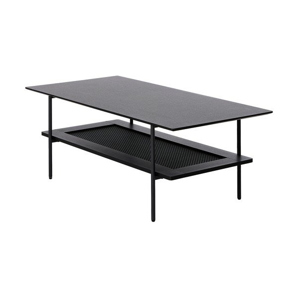 Černý konferenční stolek 55x110 cm Pensacola – Unique Furniture