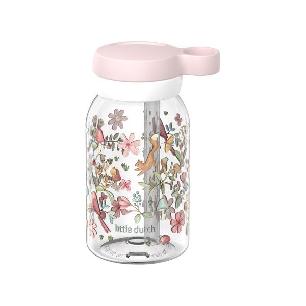 Růžová plastová dětská lahev 450 ml Fairy Wonders – Mepal