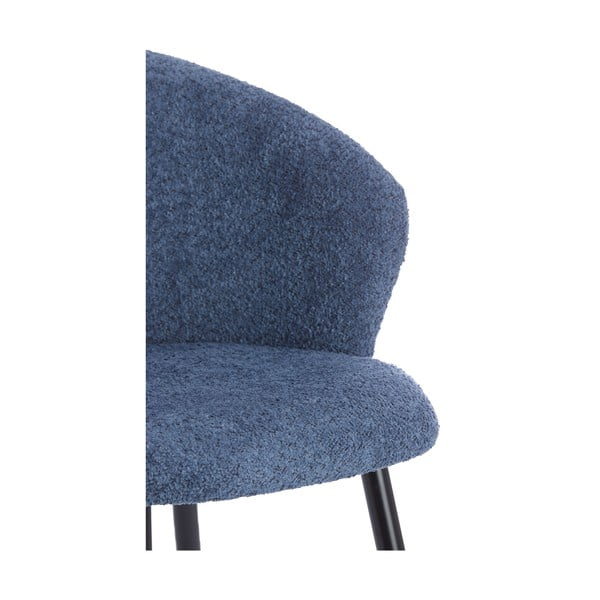 Modrá kovová jídelní křesla v sadě 2 ks Radaja – Light & Living-image-1