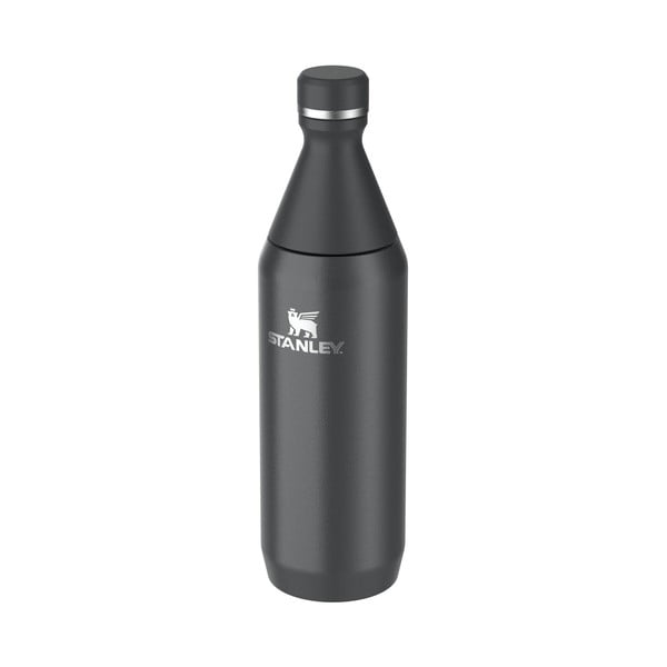 Černá termoláhev z nerezové oceli 600 ml All Day Slim Bottle Black – Stanley-image-1