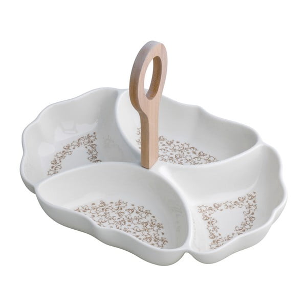 Servírovací miska s bambusovým detailem Brandani Riccioli di Fata