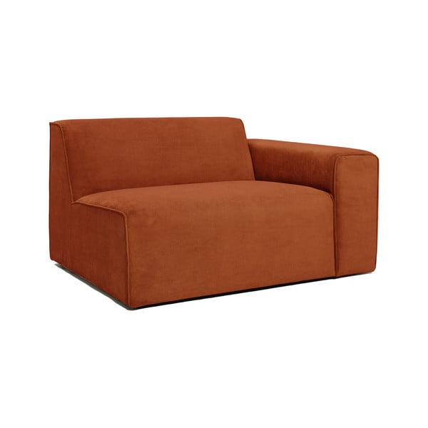 Oranžový manšestrový modul pohovky (pravý roh) Sting - Scandic-image-2