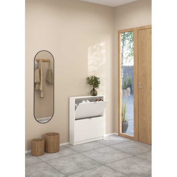 Bílý výklopný botník Shoes – Tvilum-image-4