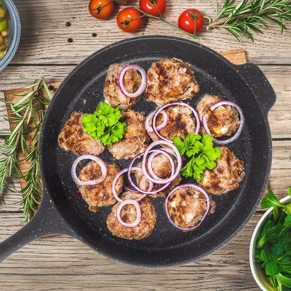 Pánev s nepřilnavým povrchem ø 28 cm Grande – Orion-image-1