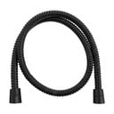 Matně černá sprchová hadice z nerezové oceli Powerflex – Sapho