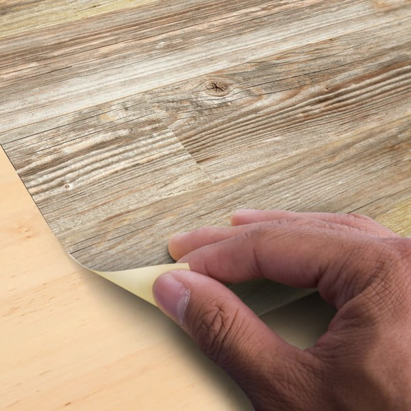 Samolepka na podlahu 90x60 cm Wooden Floor – Ambiance-image-4