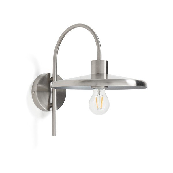 Nástěnné svítidlo ve stříbrné barvě ø 27 cm Nuvira – Kave Home