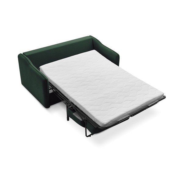 Zelená pohovka na každodenní spaní/rozkládací 178 cm Lenny – Bobochic Paris-image-4
